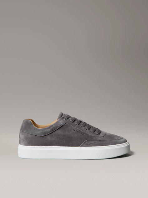 Γκρι Δερμάτινα Sneakers  Άνδρας