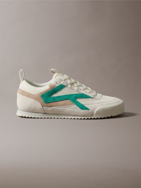 Λευκό CK KAY - Sneakers Από Σουέτ  Άνδρας