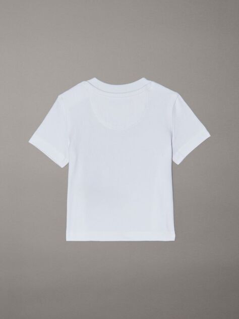 Λευκό Βρεφικό T-Shirt Με Λογότυπο  Βρεφικά