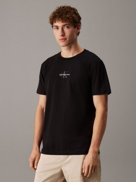 Black Monogram T-shirt  Men