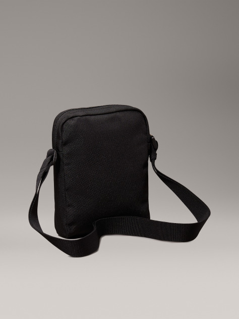 Black Logo Reporter Bag  Men