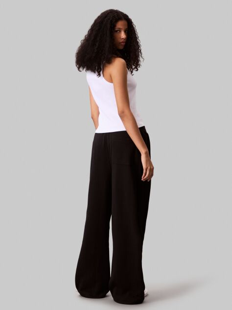 Black Terry Cotton Joggers  Women