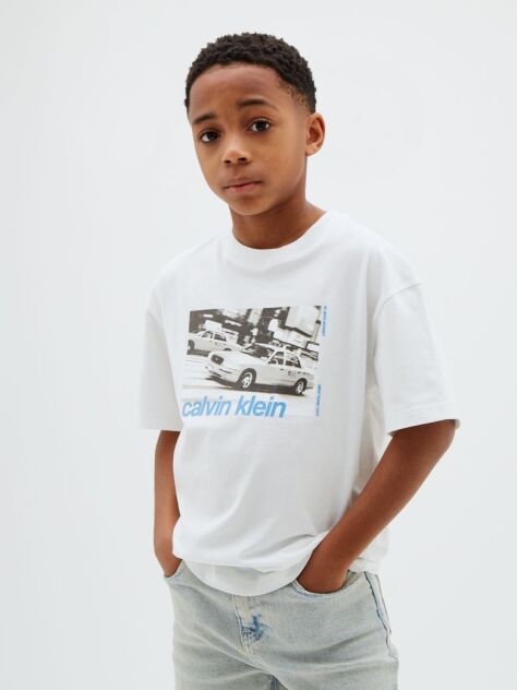 White Kids' Logo T-shirt  Boys
