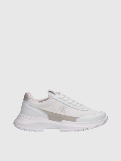 Λευκό Δετά Sneakers Με Χαμηλό Κόψιμο  Κορίτσι