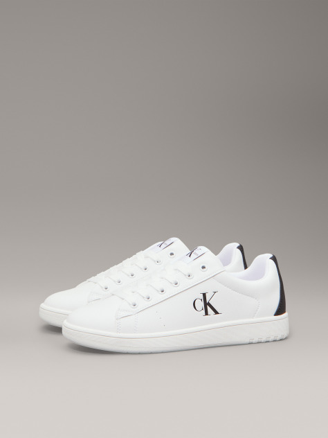 Λευκό Χαμηλά Sneakers Με Κορδόνια  Παιδικό Unisex