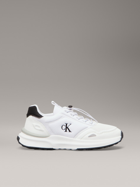 Λευκό Χαμηλά Sneakers Με Κορδόνια  Παιδικό Unisex