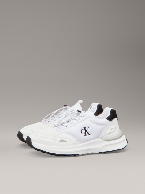 Λευκό Χαμηλά Sneakers Με Κορδόνια  Παιδικό Unisex