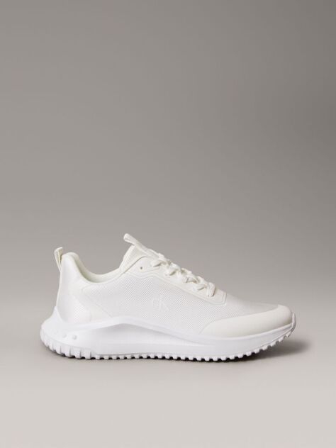 White Breathable Mesh Ultralight Trainers  Men