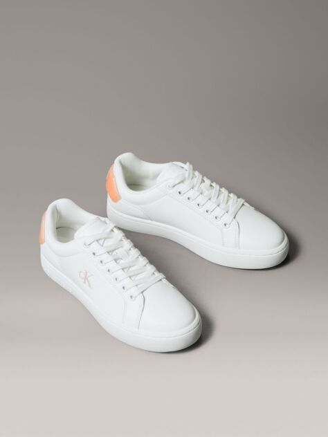 Λευκό Δερμάτινα Sneakers  Γυναίκα