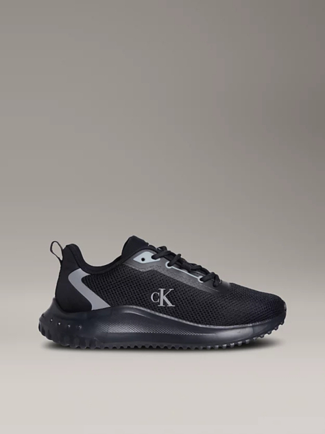 Μαύρο Sneakers Με Δίχτυ  Γυναίκα