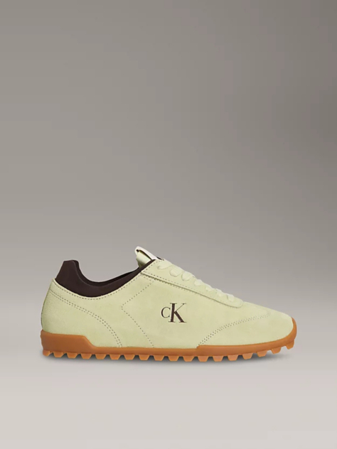 Πράσινο Σουέτ Sneakers  Γυναίκα