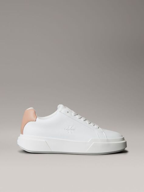 Λευκό Δερμάτινα NYC Sneakers  Γυναίκα