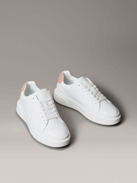 Λευκό Δερμάτινα NYC Sneakers  Γυναίκα