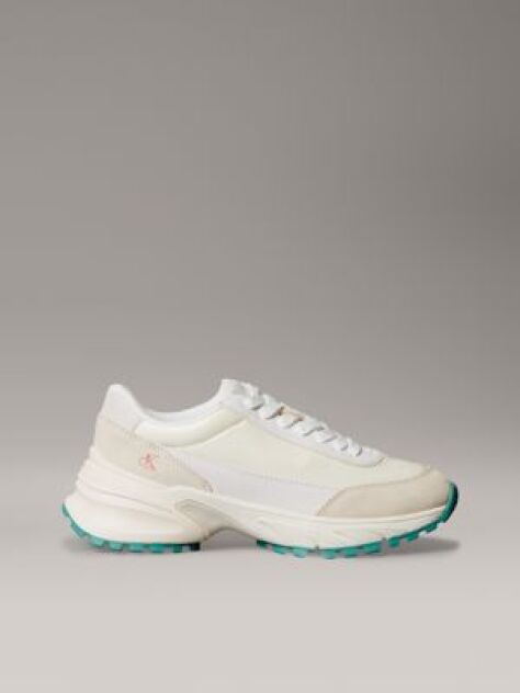 Λευκό Σουέτ Sneakers  Γυναίκα