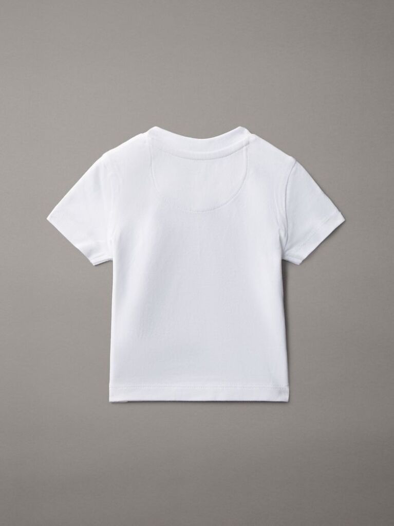 Λευκό Βρεφικό T-shirt Με Λογότυπο  Βρεφικά