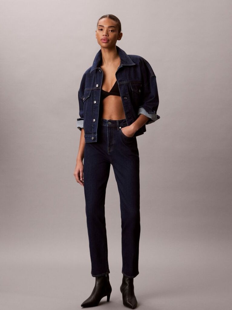 Denim Άνετο Τζιν Τζάκετ   Γυναίκα