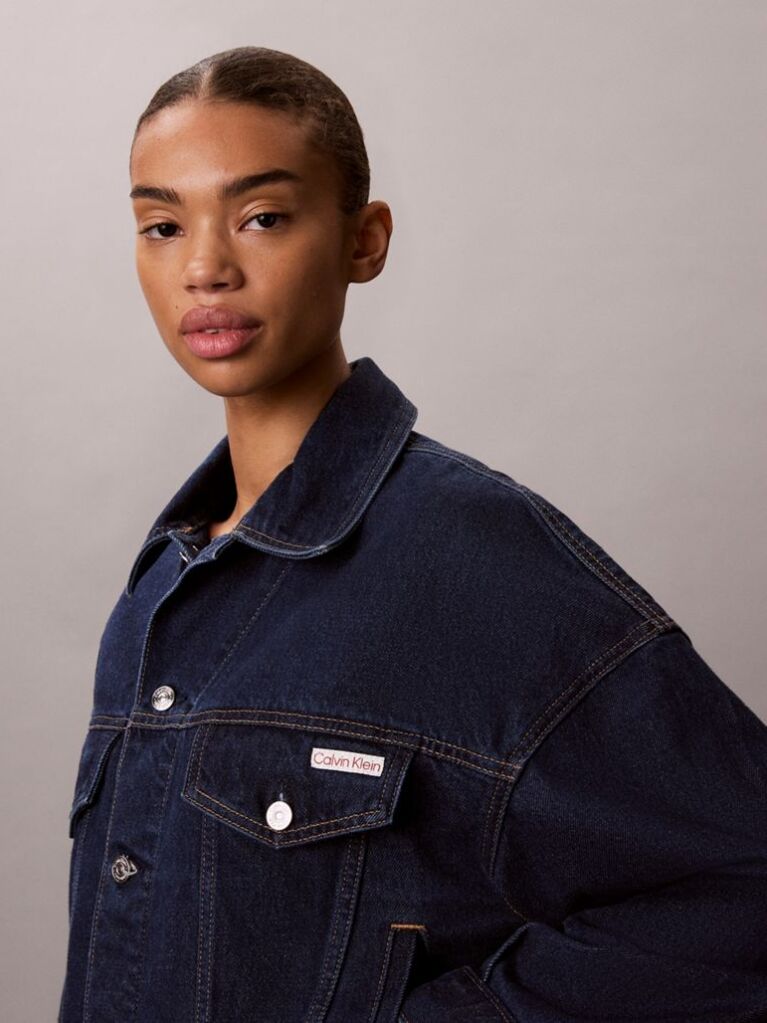 Denim Άνετο Τζιν Τζάκετ   Γυναίκα