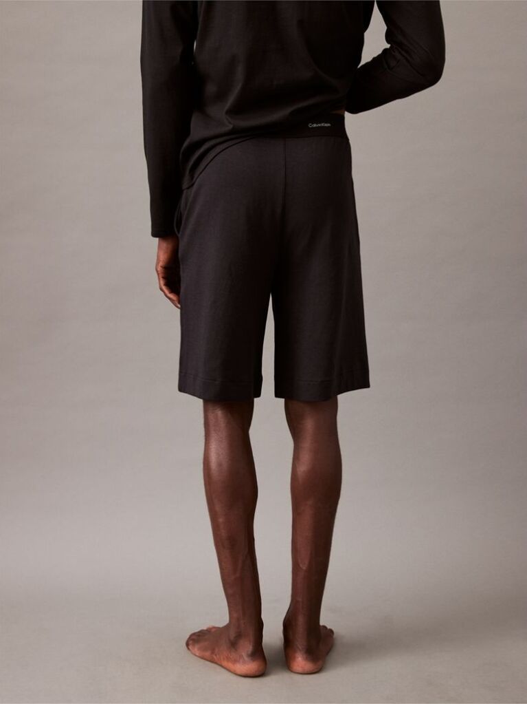 Black Lounge Shorts - Modern Terry  Men