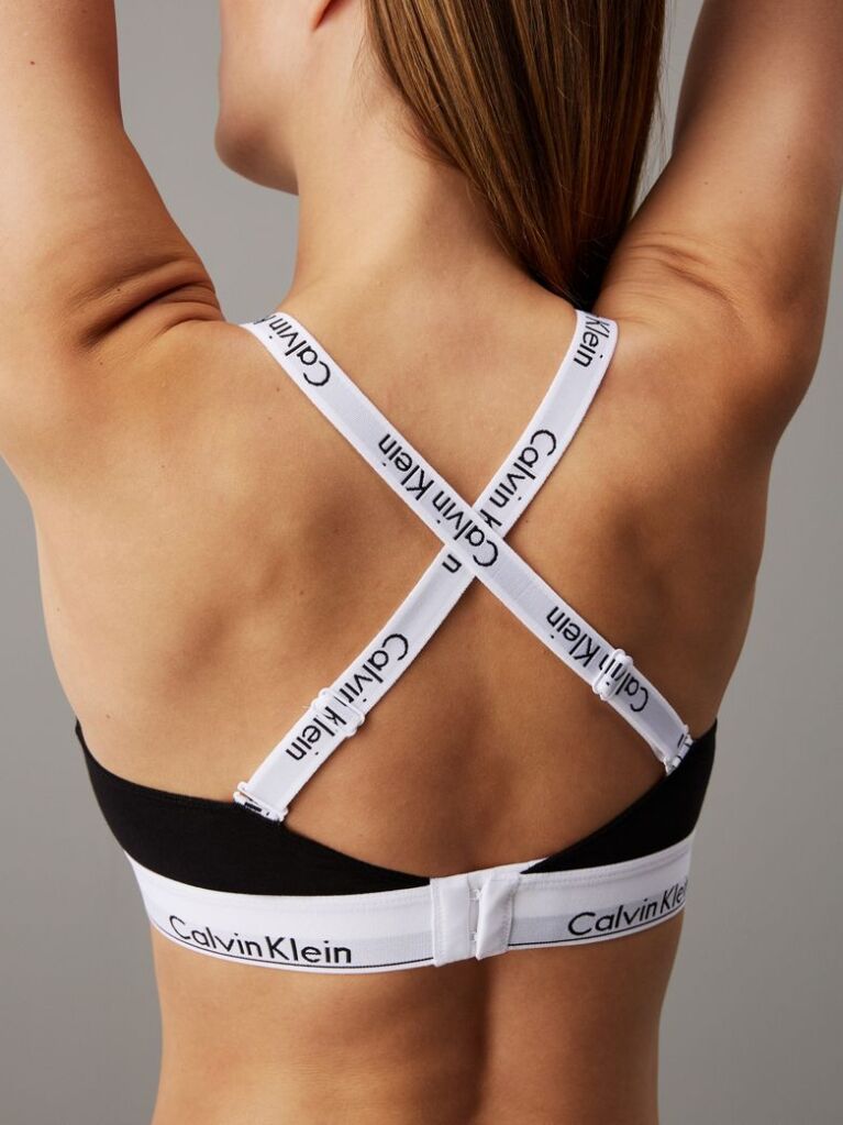 Black Bralette - Modern Cotton  Women