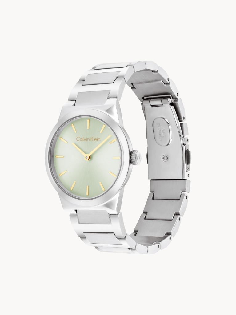 Green Stainless Steel Bracelet Watch  Women
