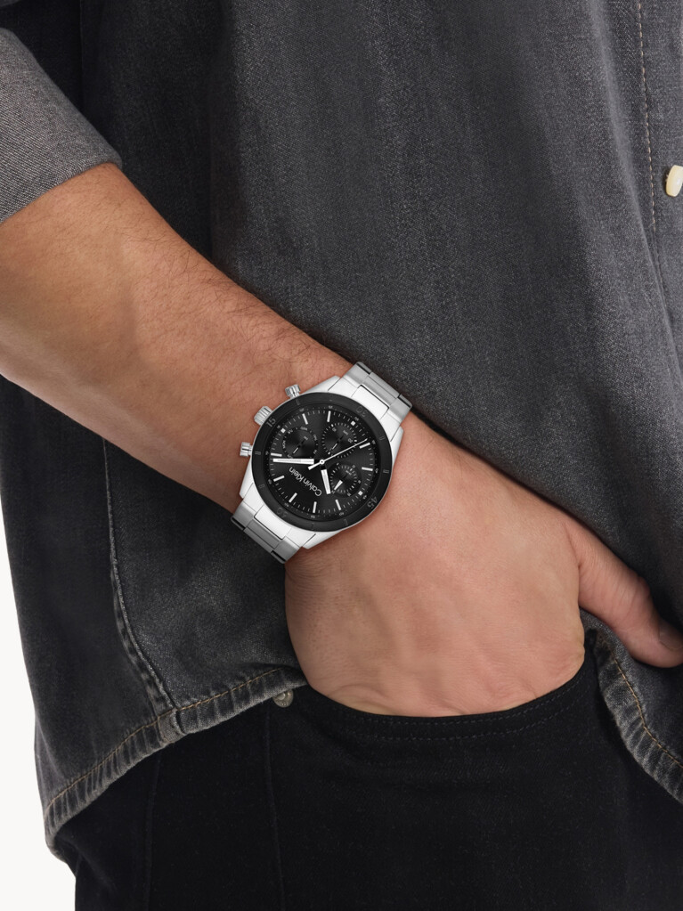 Black Stainless Steel Bracelet Watch  Men