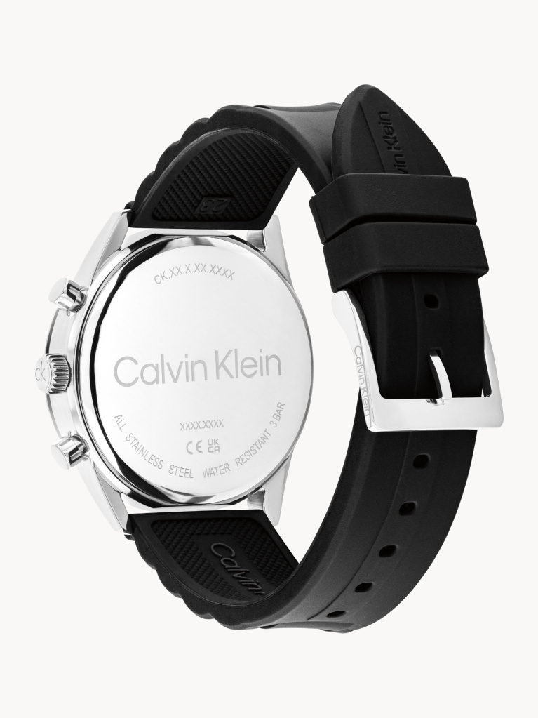 Black Silicone Bracelet Watch  Men