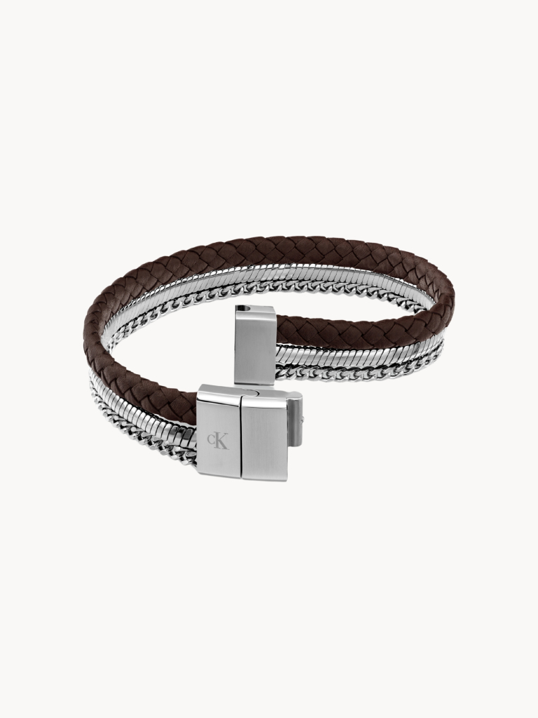Brown CK Merge Bracelet  Men