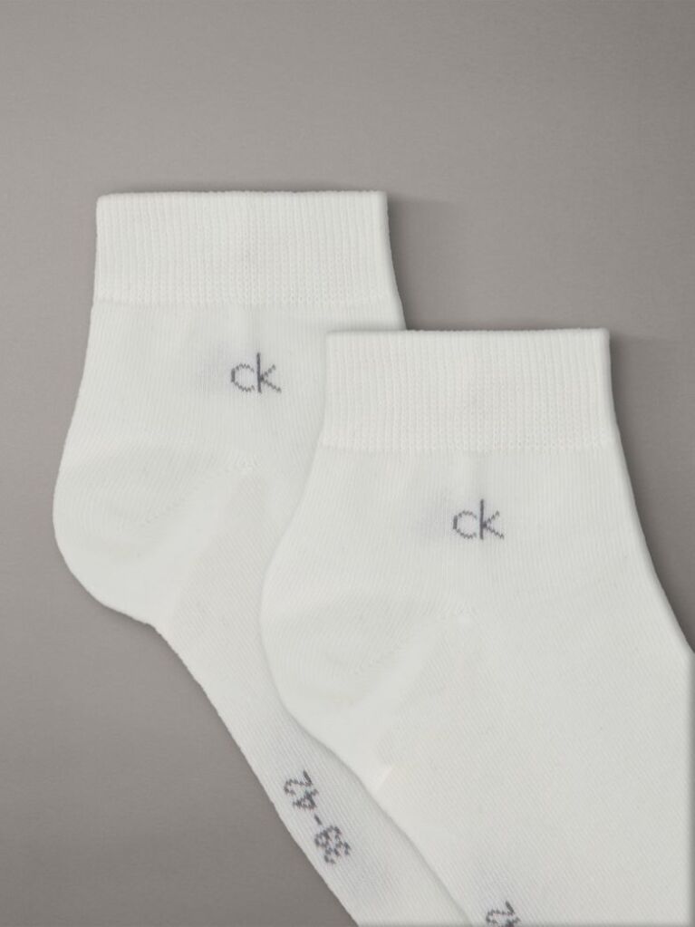 White 3 Pack Soft Cotton Stretch Ankle Socks  Men