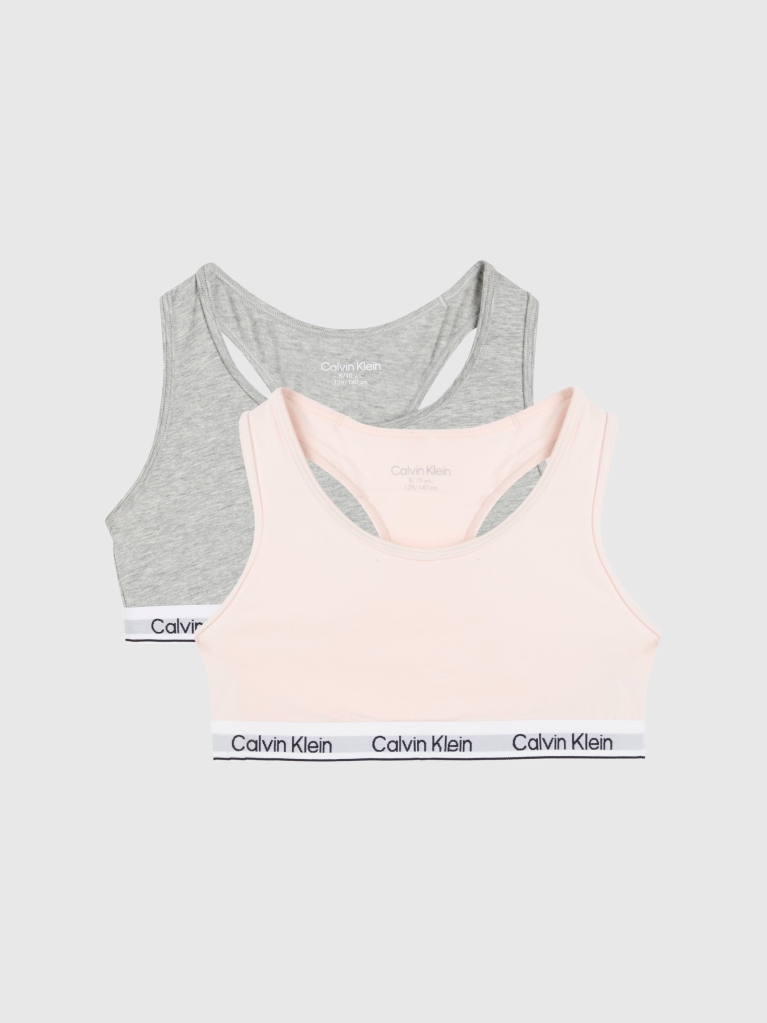 Multi Σετ 2 Μπουστάκια Για Κορίτσια - Icon Cotton Stretch  Κορίτσι