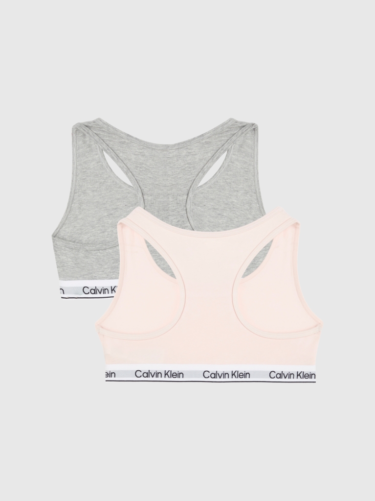 Multi Σετ 2 Μπουστάκια Για Κορίτσια - Icon Cotton Stretch  Κορίτσι