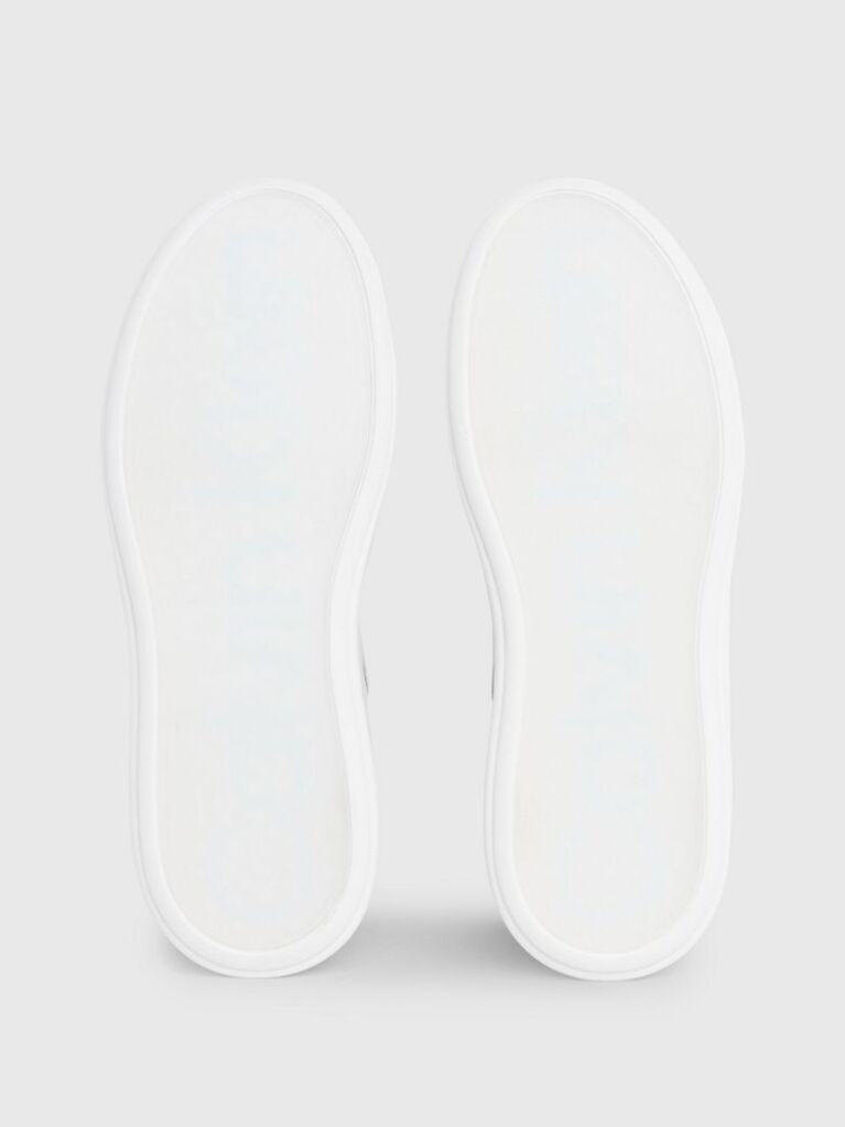 Λευκό Δερμάτινα Sneakers  Άνδρας