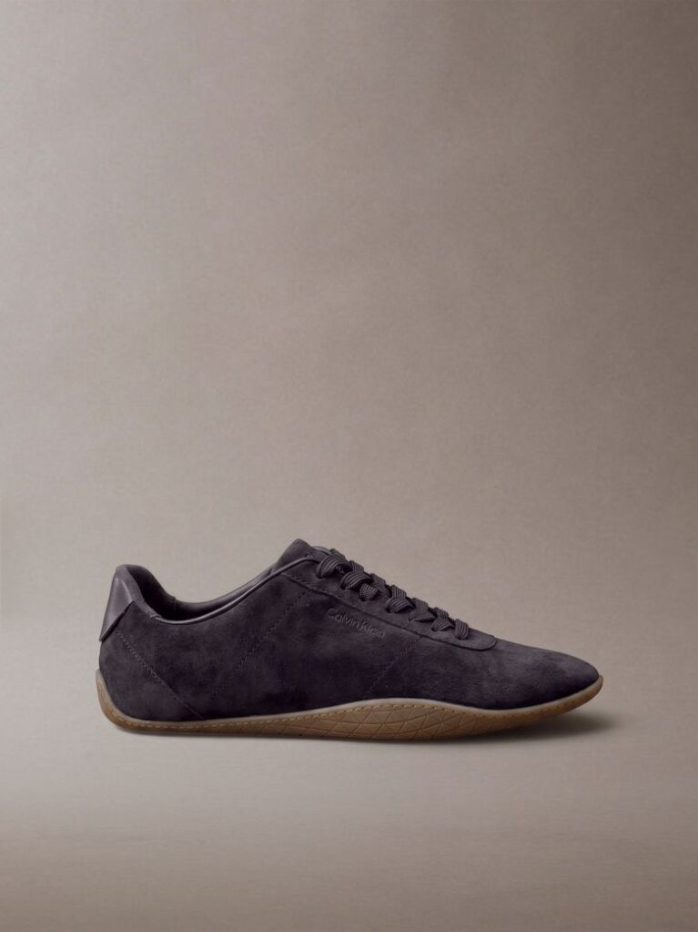 Brown Suede Hybrid Ballet Sneakers  Women