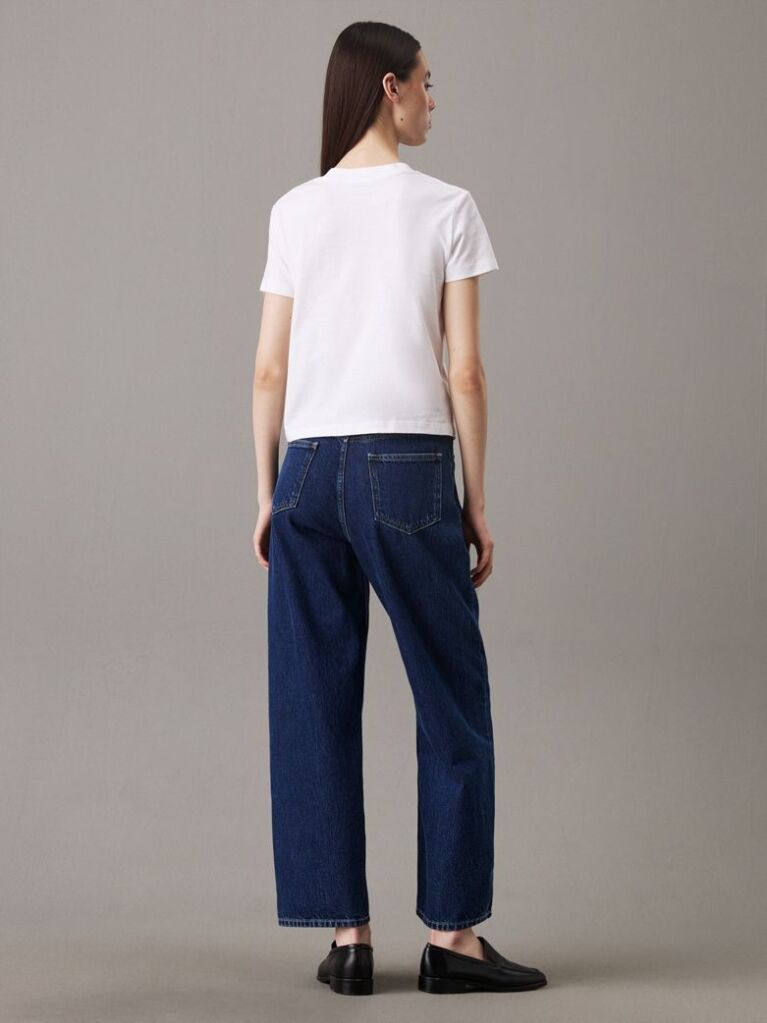 Denim High Rise Barrel Jeans  Women