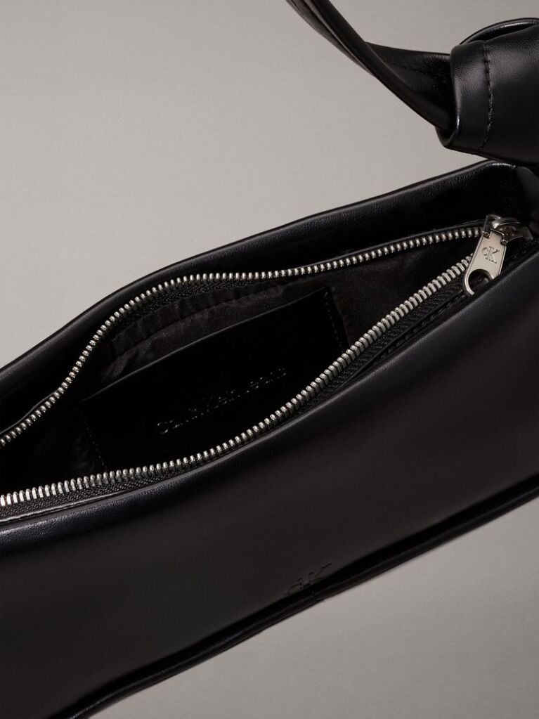 Black Knotted Shoulder Bag  Women