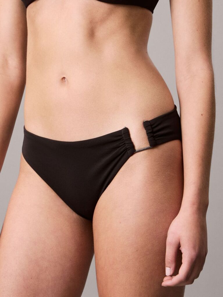 Black Bikini Bottoms - CK Wire  Women