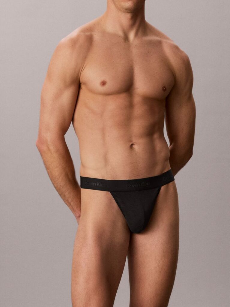 Black Thong - Sculpt Lace  Men