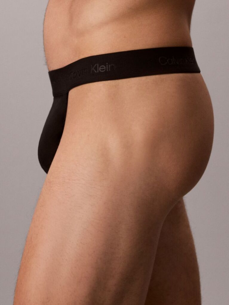 Black Thong - Sculpt Lace  Men