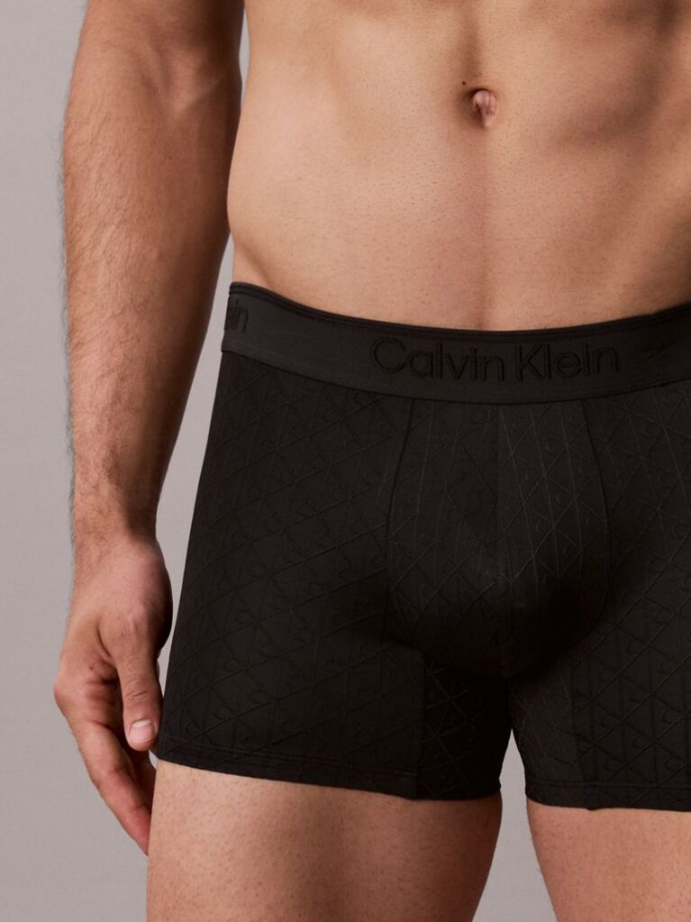 Black Trunks - CK Black Emblem  Men