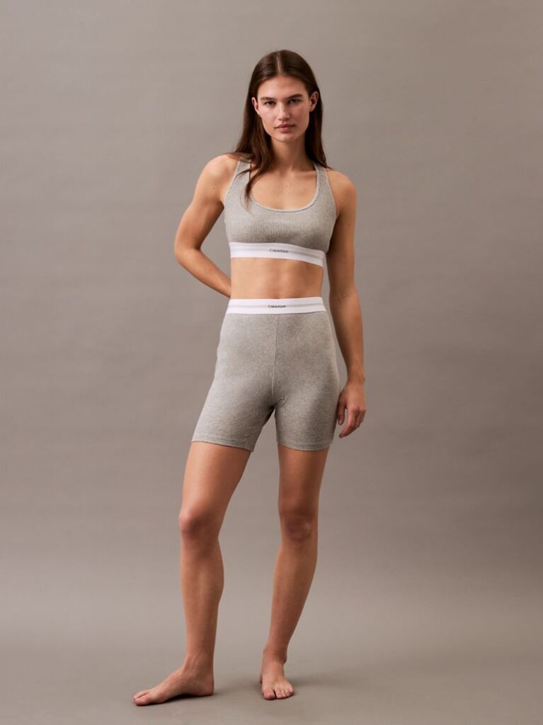 Γκρι Σουτιέν Bralette - Cotton Modal Rib  Γυναίκα