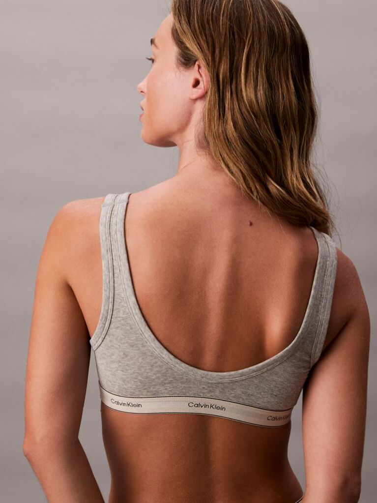 Γκρι Bralette - Heritage Cotton  Γυναίκα