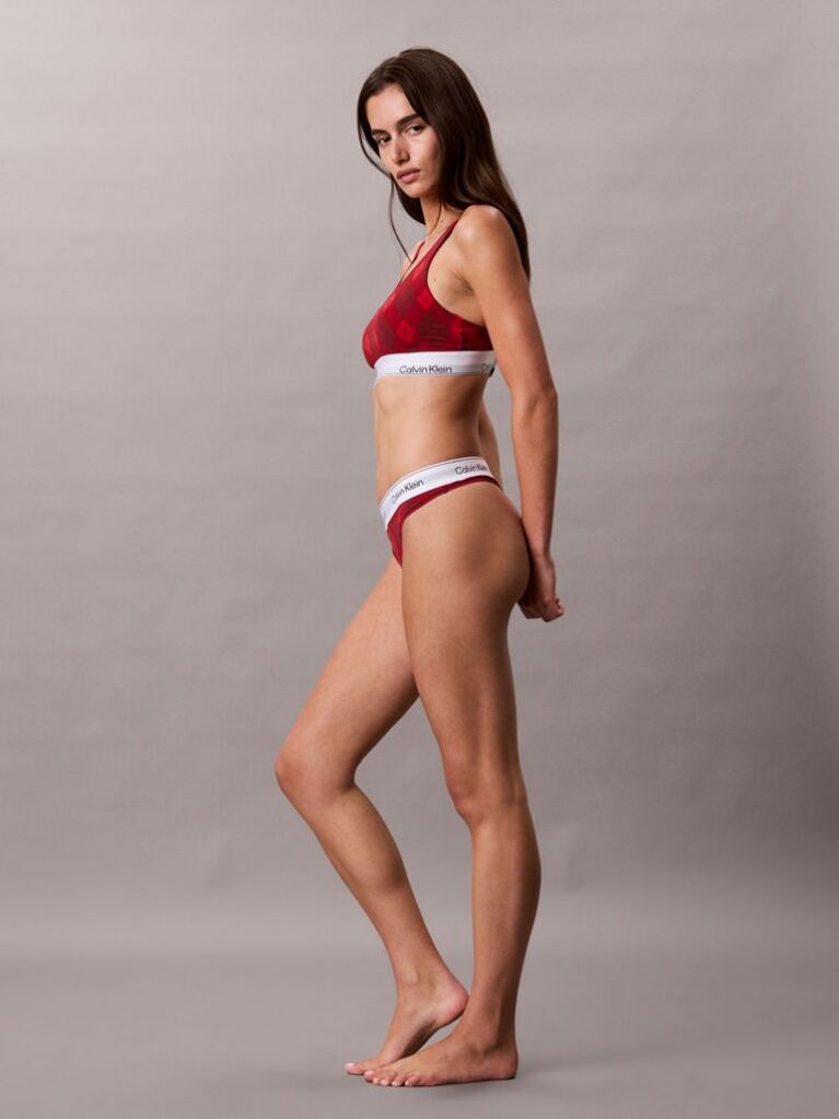 Red Thong - Icon Cotton Modal  Women