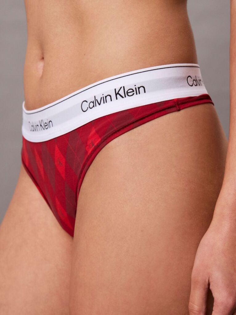 Red Thong - Icon Cotton Modal  Women
