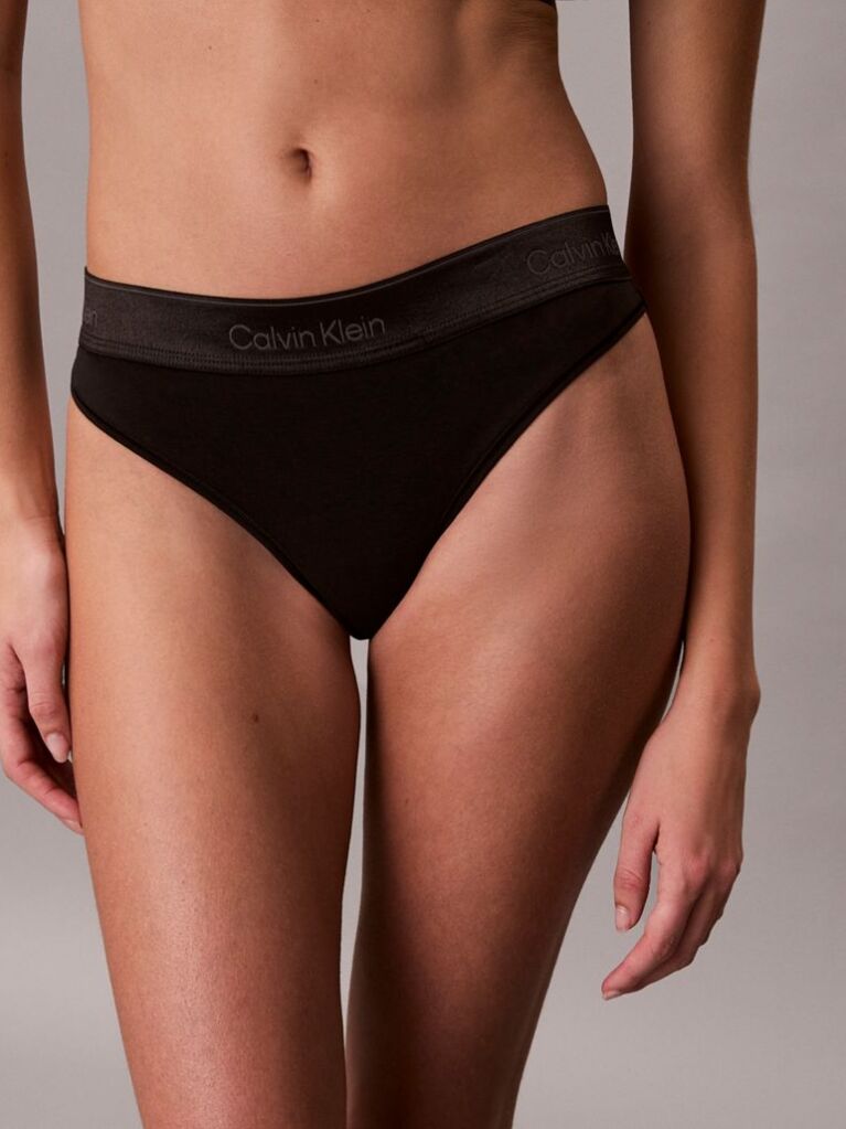 Black Thong - Icon Cotton Modal  Women