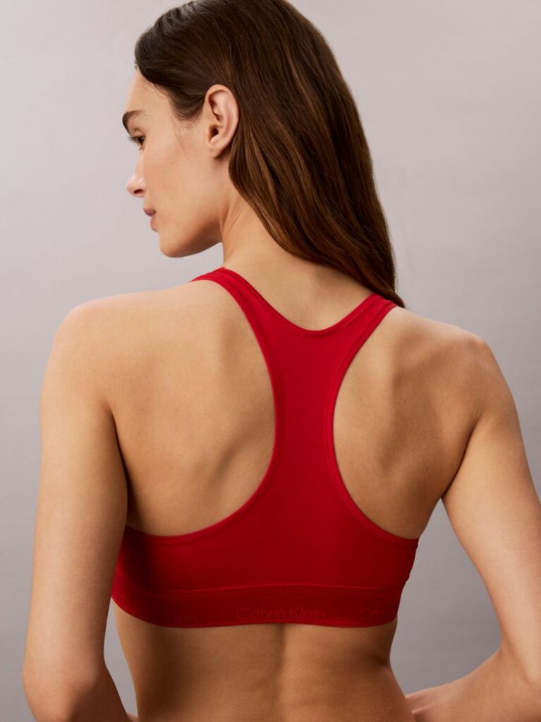 Κόκκινο Bralette Χωρίς Ενίσχυση - Icon Cotton Modal  Γυναίκα