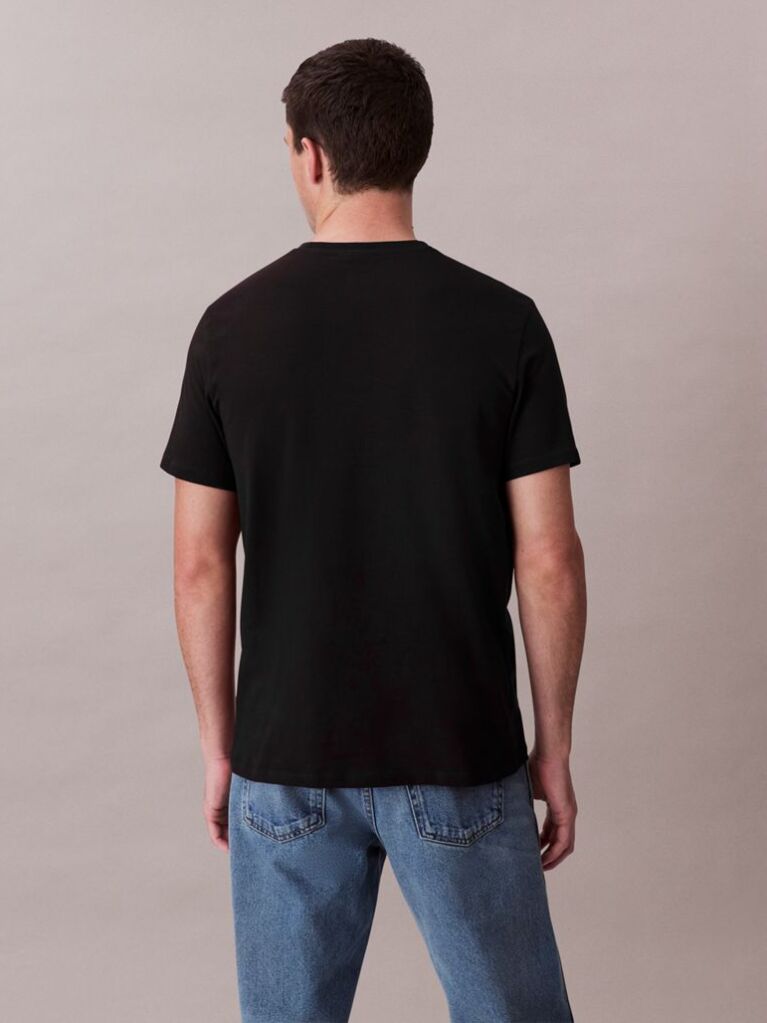 Black Crew Neck T-Shirt  Men