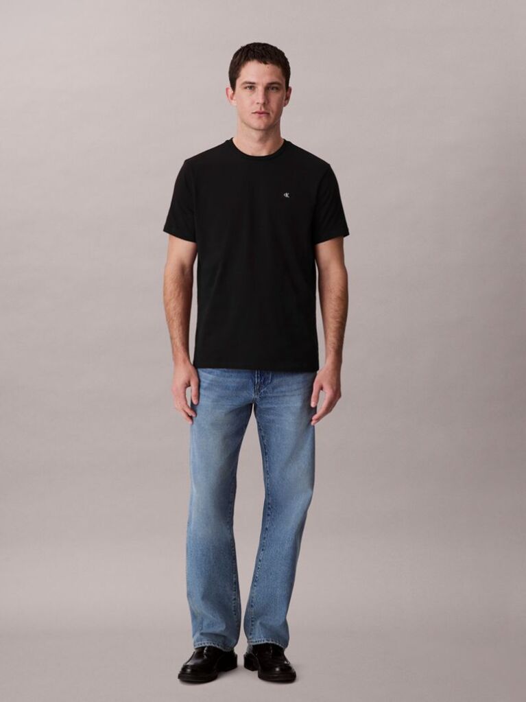 Black Crew Neck T-Shirt  Men