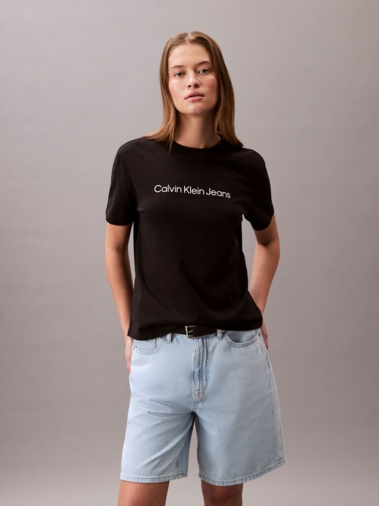 Black Short Sleeve T-Shirt  Women
