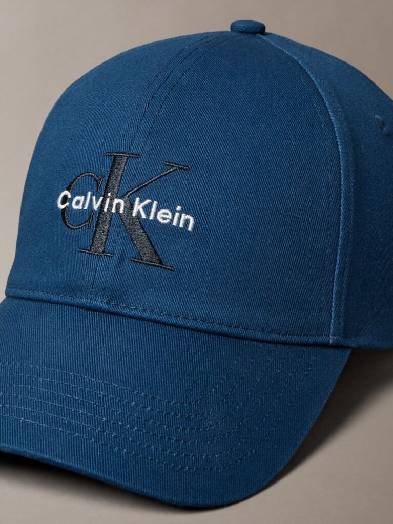 Blue Twill Logo Cap  Men