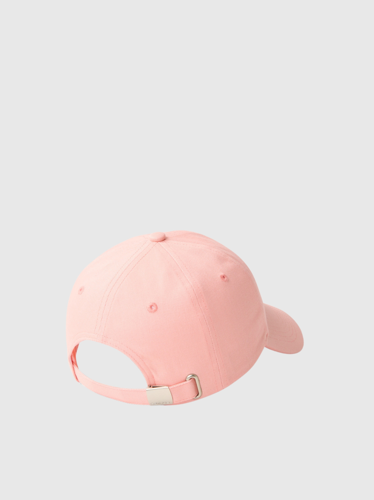 Pink Twill Logo Cap  Women
