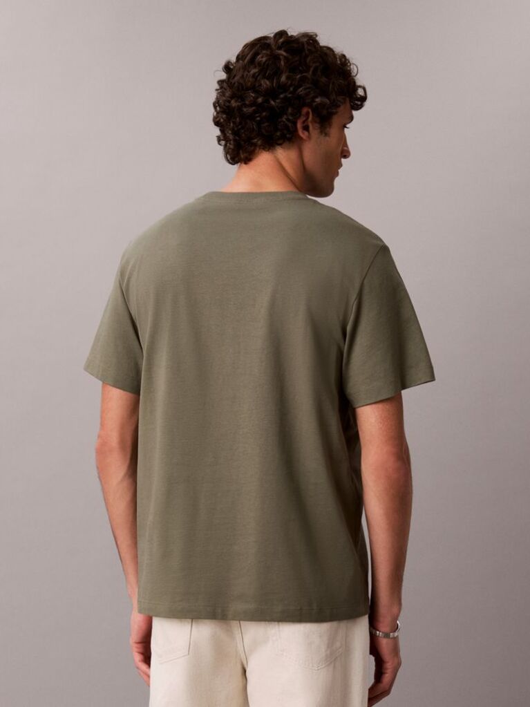 Πράσινο T-Shirt Με Λογότυπο  Άνδρας